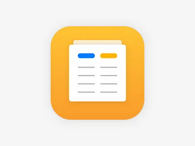 App Icon Design app design icon ios iphone list