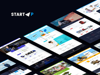 StartUp - Basic Business HTML5 & CSS3 Template architecture auto shop business cargo cleaning construction corporate financial gardening trasnport