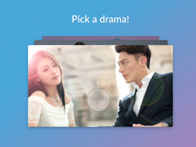 Pick a Drama! animation card drama pick show viki