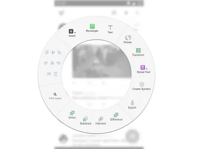 Circle - Sketch plugin idea circle menu menubar plugin sketch