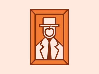 The Son of Man icon painting vector