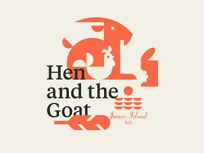 Hen And The Goat can chicken feather goat hen restaurant rooster