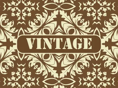 Decorative Vintage Seamless Pattern download floral frebie free pattern seamless vector