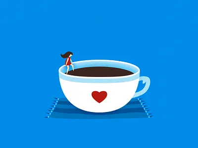 Cup of tea cup of tea drawing illustration tea