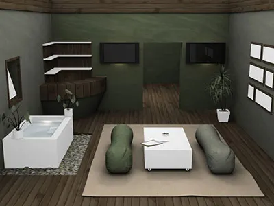 Interior Designers 3d animation modelling