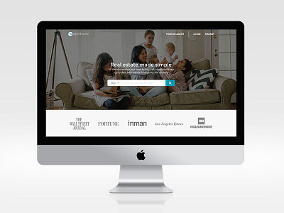 OpenHouse Real Estate design desktop ui ux web