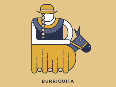 36 Days Of Type - B 36 days of type 36daysoftype dance design donkey horse icon illustration letter line type venezuela