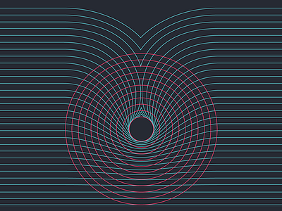 Diagram Experiment branding diagram geometric lines retro vector work in progress