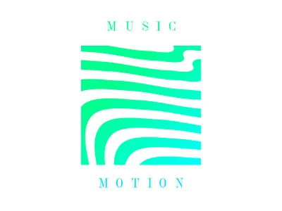Music Motion ident logo motion music self stripes waves