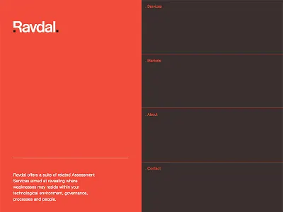 Ravdal website digital internet privacy security svg technology