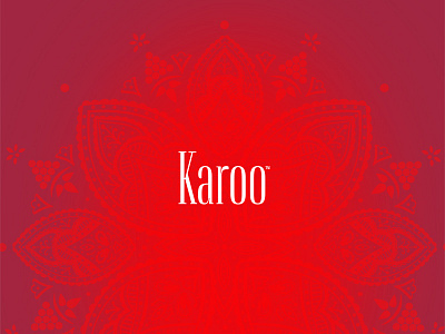 Karoo Red Tea beverage drink iced tea identity karoo logo name red tea rooibos south aftica tea