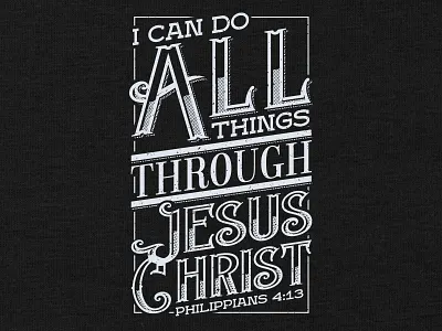 I Can Do All Things apparel christian faith religious t shirt