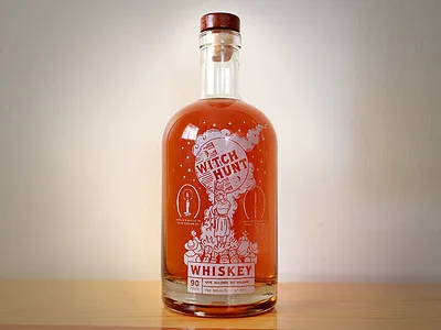 Witch Hunt Whiskey bottle whiskey witch hunt