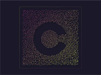 To C or not to C 36daysoftype c graphic design letter logo modern swirls type typo typography vector