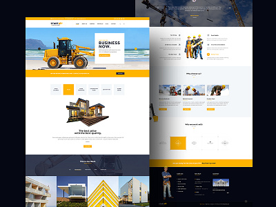 StartUp - Construction Demo | themeforest.net architecture auto shop business cargo cleaning construction corporate financial gardening trasnport