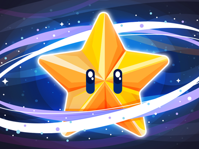 Award banner star dashboard digital design galaxy illustrator star ui ux vector