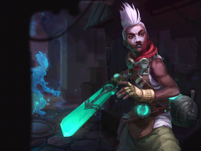 Ekko 2d after effects league of legends lol photoshop vfx