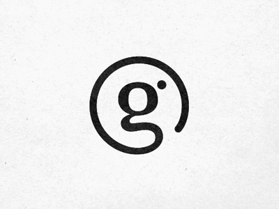 Law Firm Ghost Writer branding g logo mark monogram spooky