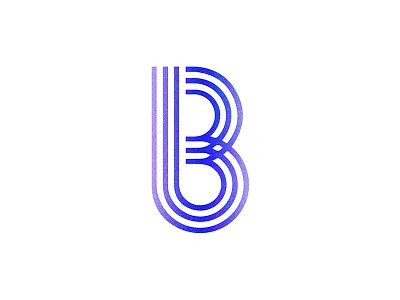 B 36daysoftype b blue daily experimental retro type type design typography