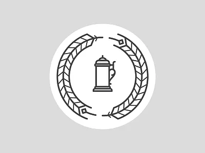 Cheers beer cheers illustration line wheat