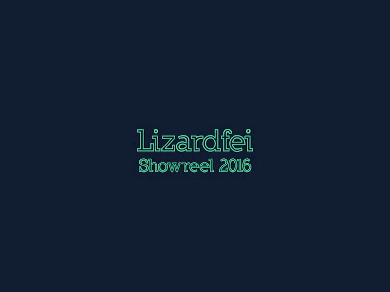 Lizardfei Showreel 2016 2016 2d animation c4d cinema 4d fishboy gif lizardfei motion design motion graphics showreel sketchandtoon