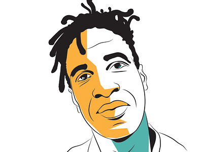 Saul Williams author illustrator portrait vector