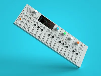 OP-1 3d ddd synth