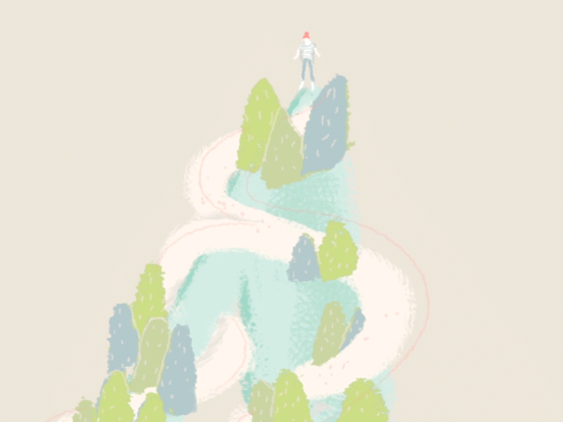 A is for Adventure [detail] character illustration motion