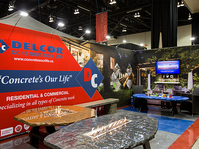 Delcor H-Line Trade Show Booth Design booth design exhibit design trade show