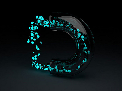 D 36daysoftype 3d cinema 4d. c4d d typography