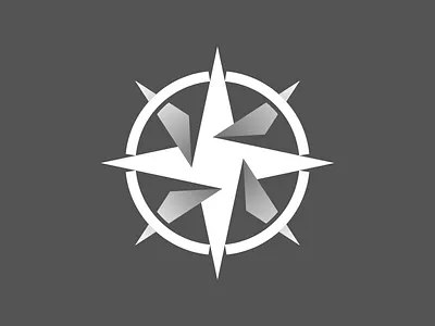 Compass Team Logo - 1 Color Version com