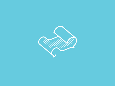 Deputyship document editorial illustration law lines scroll speech bubbles