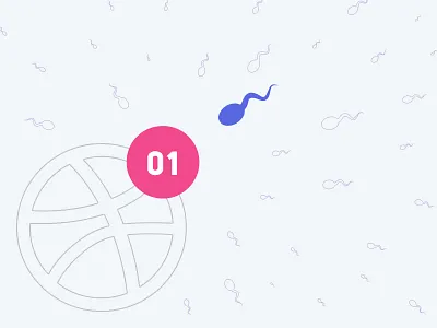 Dribble Invite dribble illustrations invite sperm