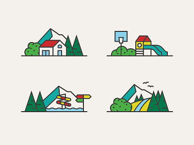 Dovalovo Residence bird design dovalovo house icon icon set mountain nature playground tree