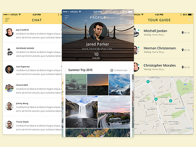 Travel App app ios travel ui ux