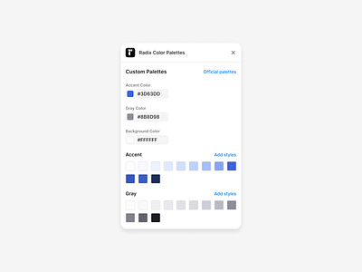 Radix Colors - Figma Plugin design figma