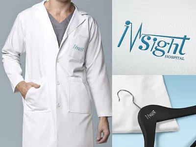 Insight Hospital Identity healthcare hospital logo medical