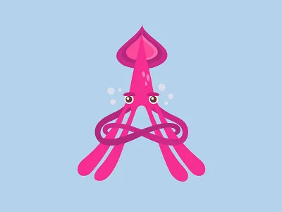 A - 36 Days of Type 36 days of type a letter a letters squid