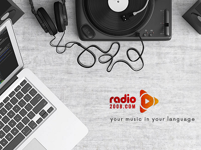 Radio2008 Identity concept brand development brand mark corporate identity identity music music branding music logo