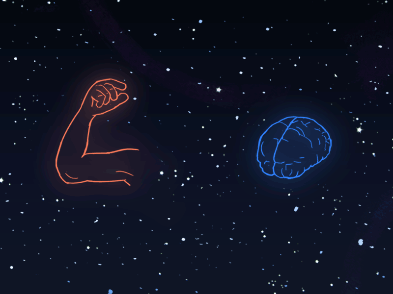 Choose your path background drawing game icons illustration intelligence photoshop strength tribes