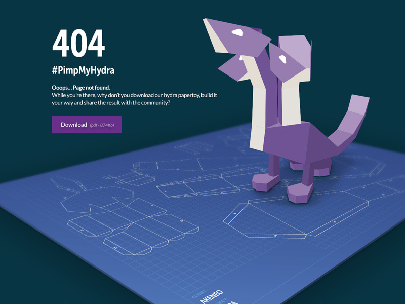Example of Akeneo 404