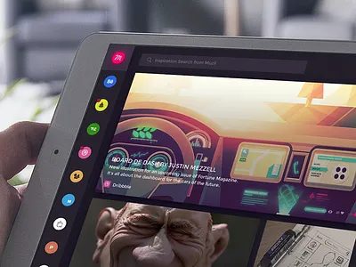 Muzli for Ipad (Concept) app design eyal feed ipad israel logos muzli search ui ux