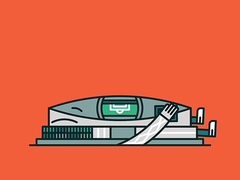 Wembley Stadium animation architecture behance character building england football foster partners london stadium wembley wembley stadium