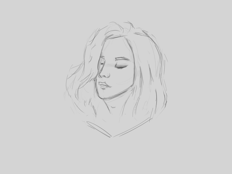 Park Ji-yoon drawing
