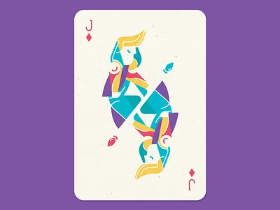 Jack Of Diamonds card club deck face game jack of diamonds playing cards vector