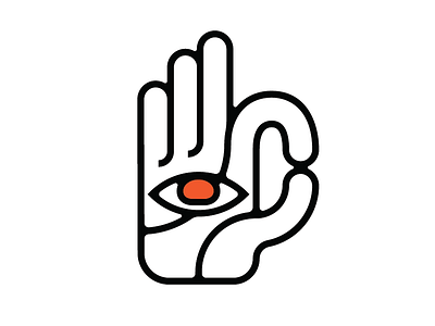 NICE eye hand illuminati illustration nice ok okay