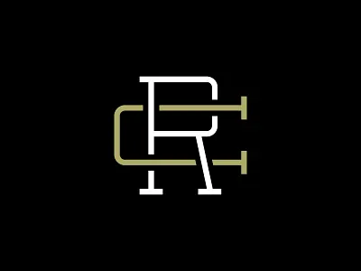 RC Monogram branding finance initials lettering logo logo design modern monogram typography wordmark