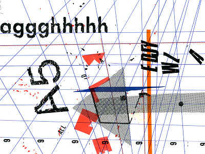 Edjy with a J art design edgy graphic design handtype letraset type typography