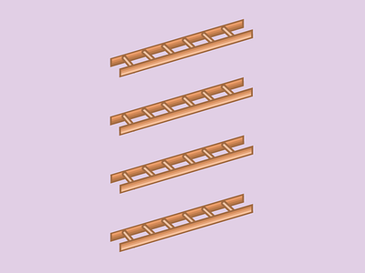 Ladders illustration ladders multiple