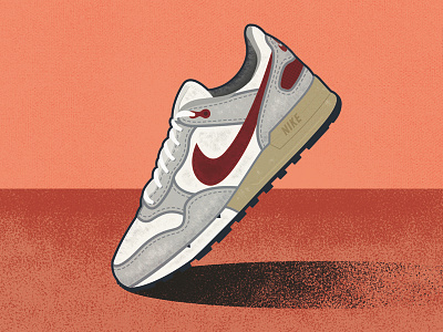 Nike Pegasus illustration illustrator nike pegasus photoshop sneakers texture textures trainers vector